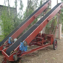 bag stacker belt type
