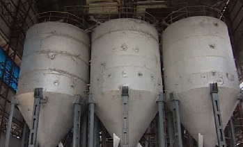 sugar silos